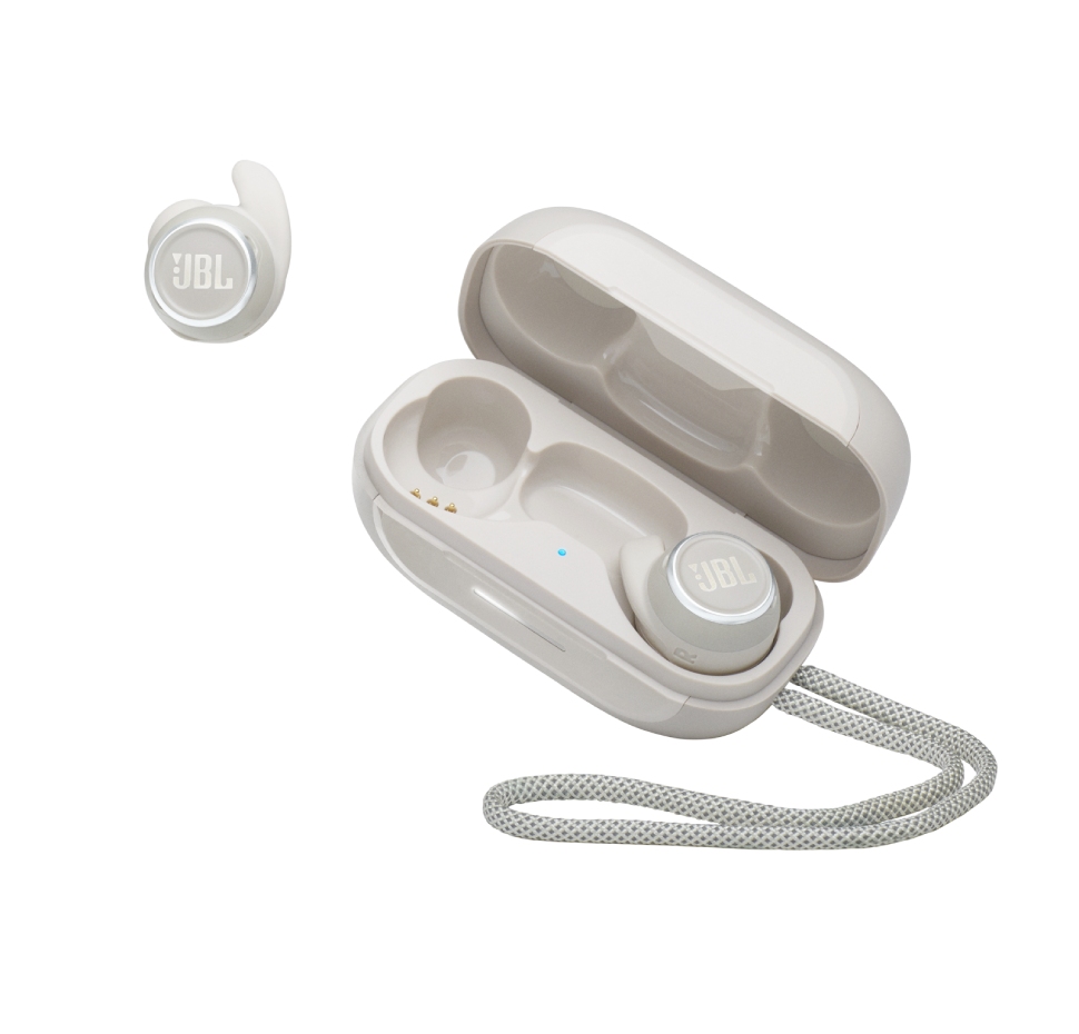 JBL Reflect Mini NC TWS, True Wireless In-Ear Sport Headphones, IPX7, (White)